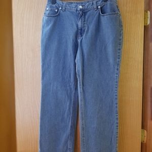 Land's End straight leg jeans. Size 12. NWOT.